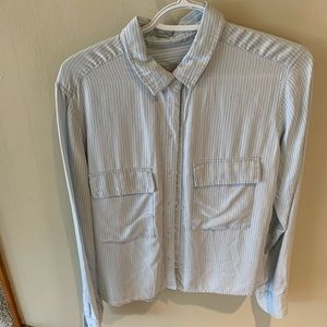 Rails button down top